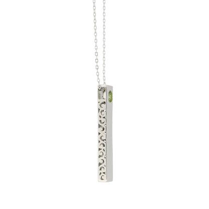 Genuine Peridot Fashion Pendants Sterling Silver Bids.com
