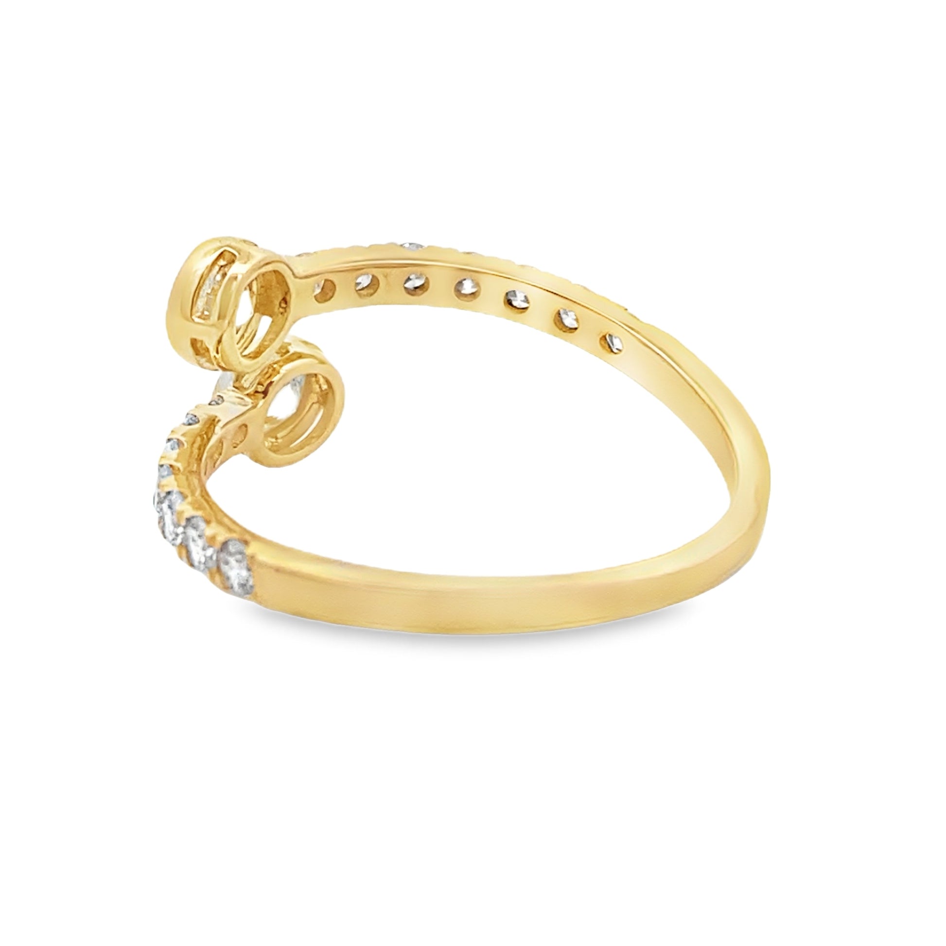 Genuine .81ct Lab Grown Diamond Ring 14KT Yellow Gold Bids.com