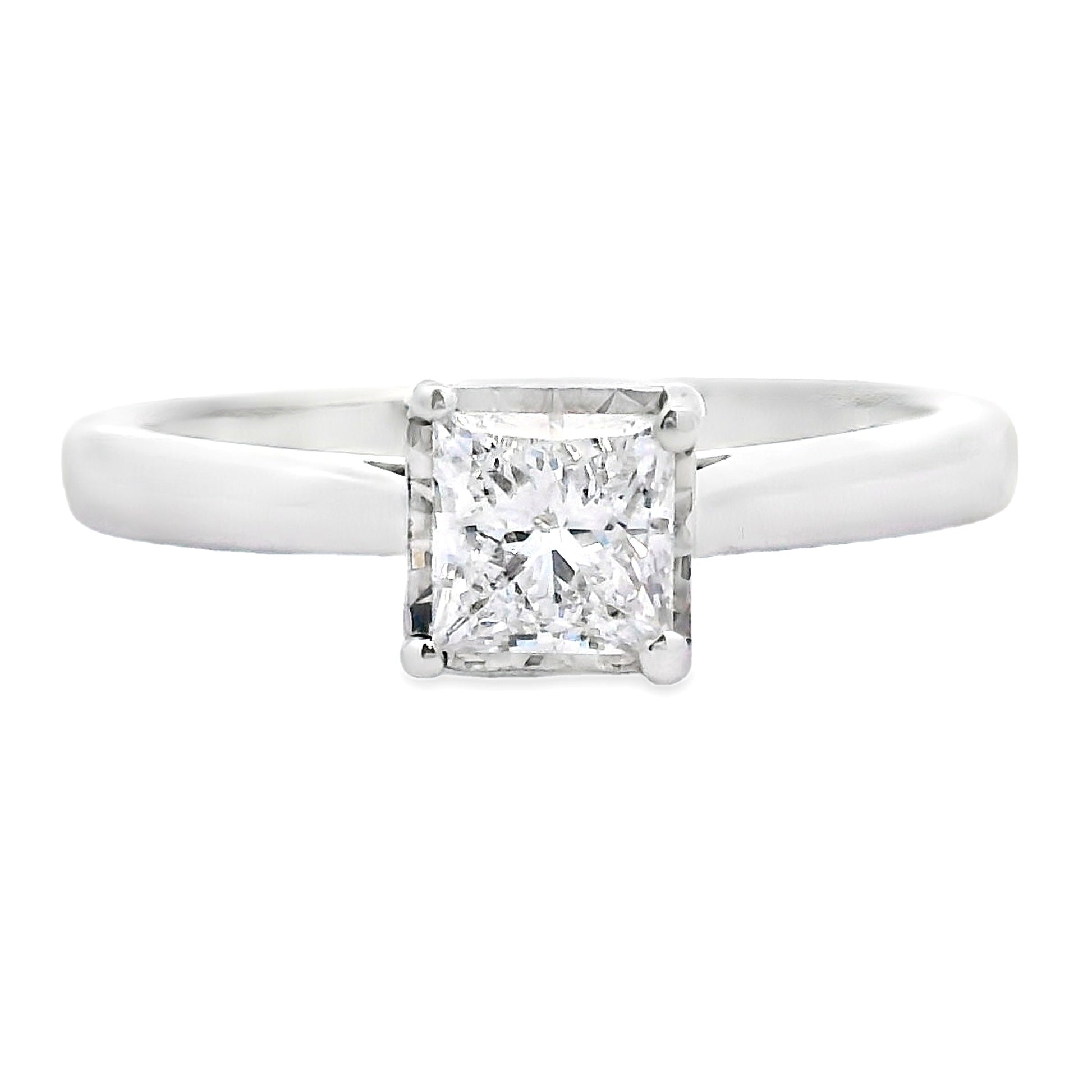 Natural .50ct Lab Grown Diamond  10KT White Gold Bids.com