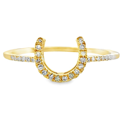 Genuine .10ct Diamond Ring 14KT Yellow Gold Bids.com