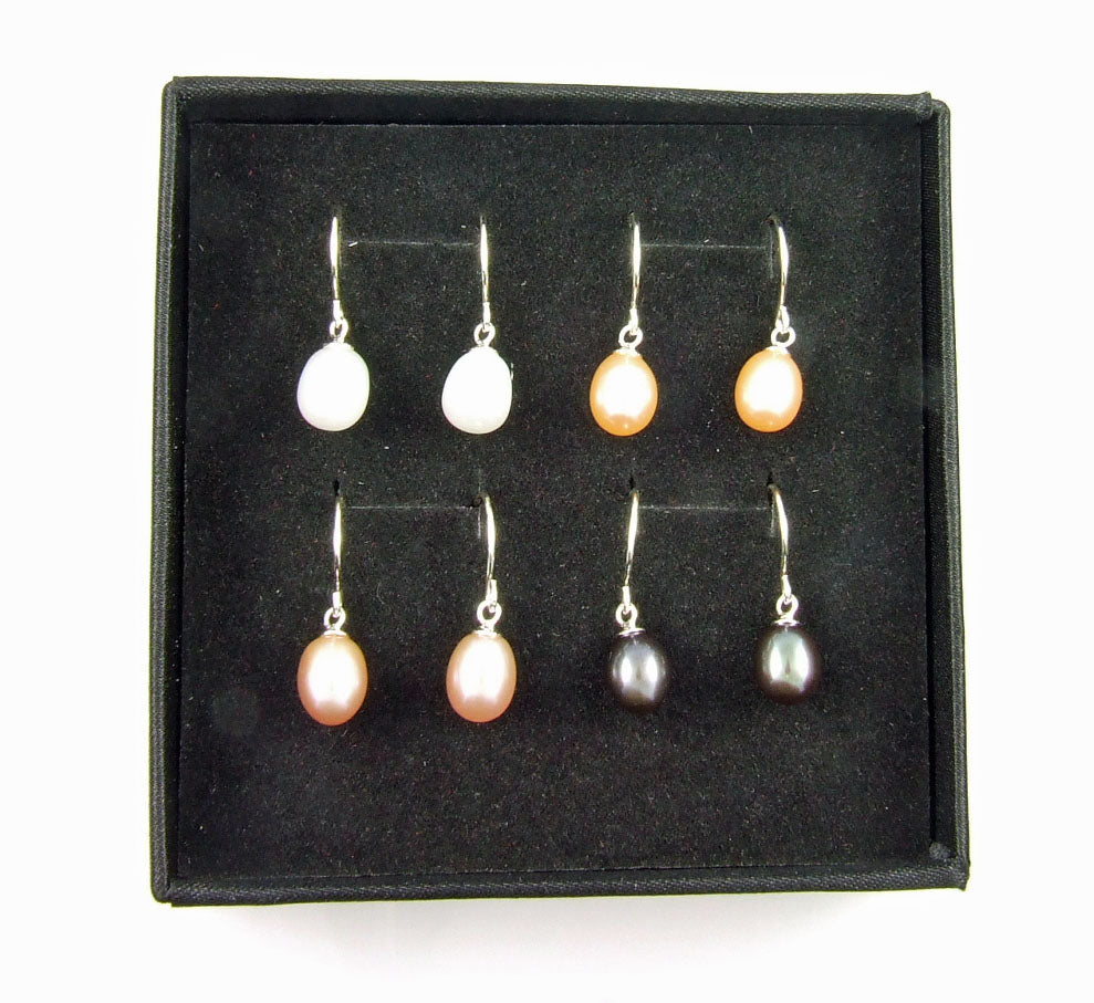 Natural Fresh Water Pearl Jewelry sets Sterling Silver Bids.com