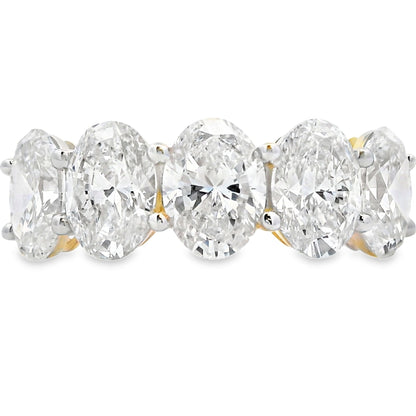 Lab Grown Diamond Wedding Band Ring 10KT Yellow Gold Bids.com