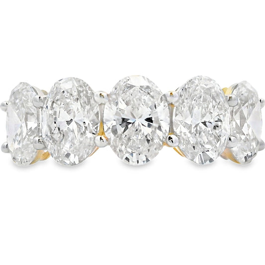 Lab Grown Diamond Wedding Band Ring 10KT Yellow Gold Bids.com