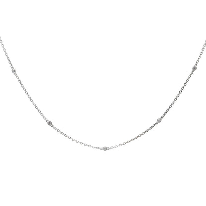 .25ct Lab Grown Diamond Dia by yard Sterling Silver Bids.com