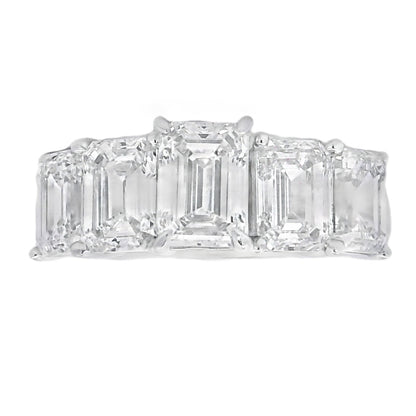 4.00ct Lab Grown Diamond Eng Only 14KT White Gold Bids.com