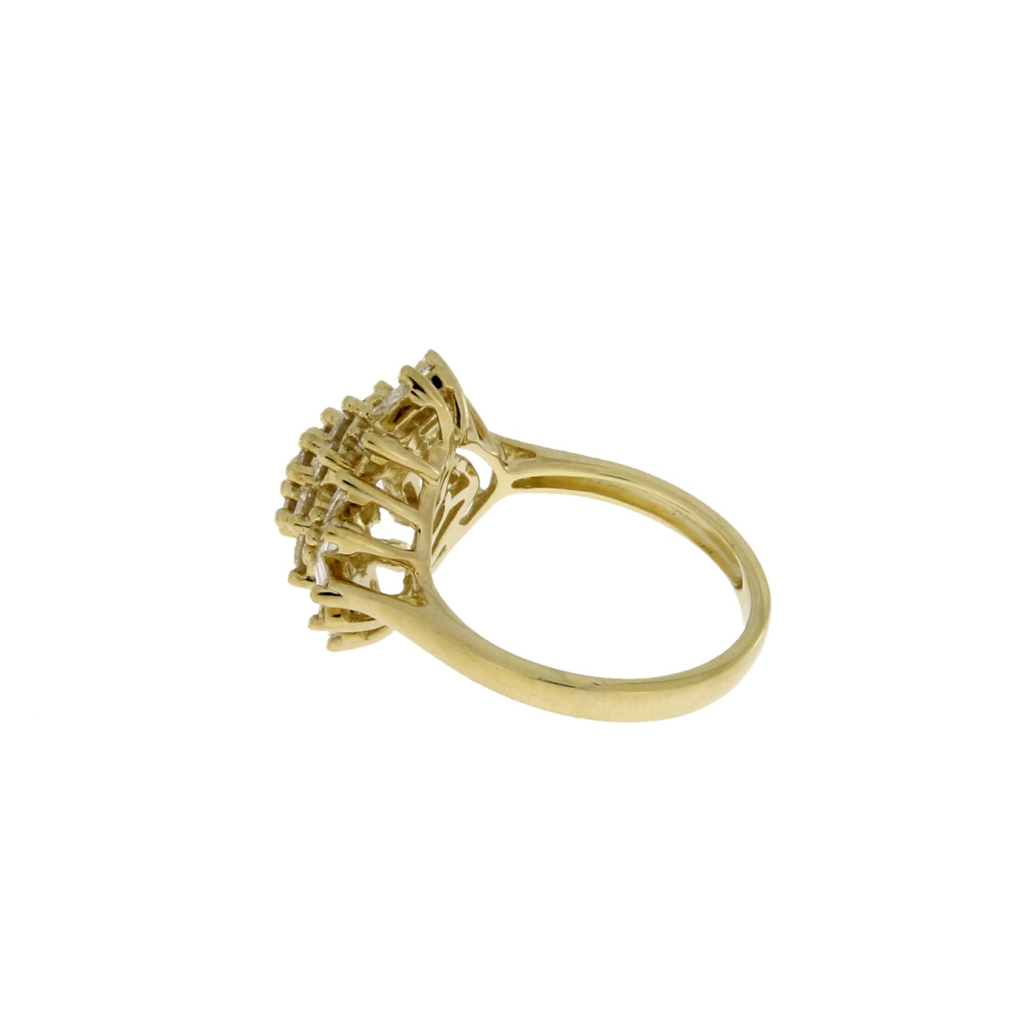 Genuine 1.00ct Diamond Ring 10KT Yellow Gold Bids.com