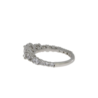 Genuine Cubic Zirconium CZ SS Bridal Sterling Silver Bids.com