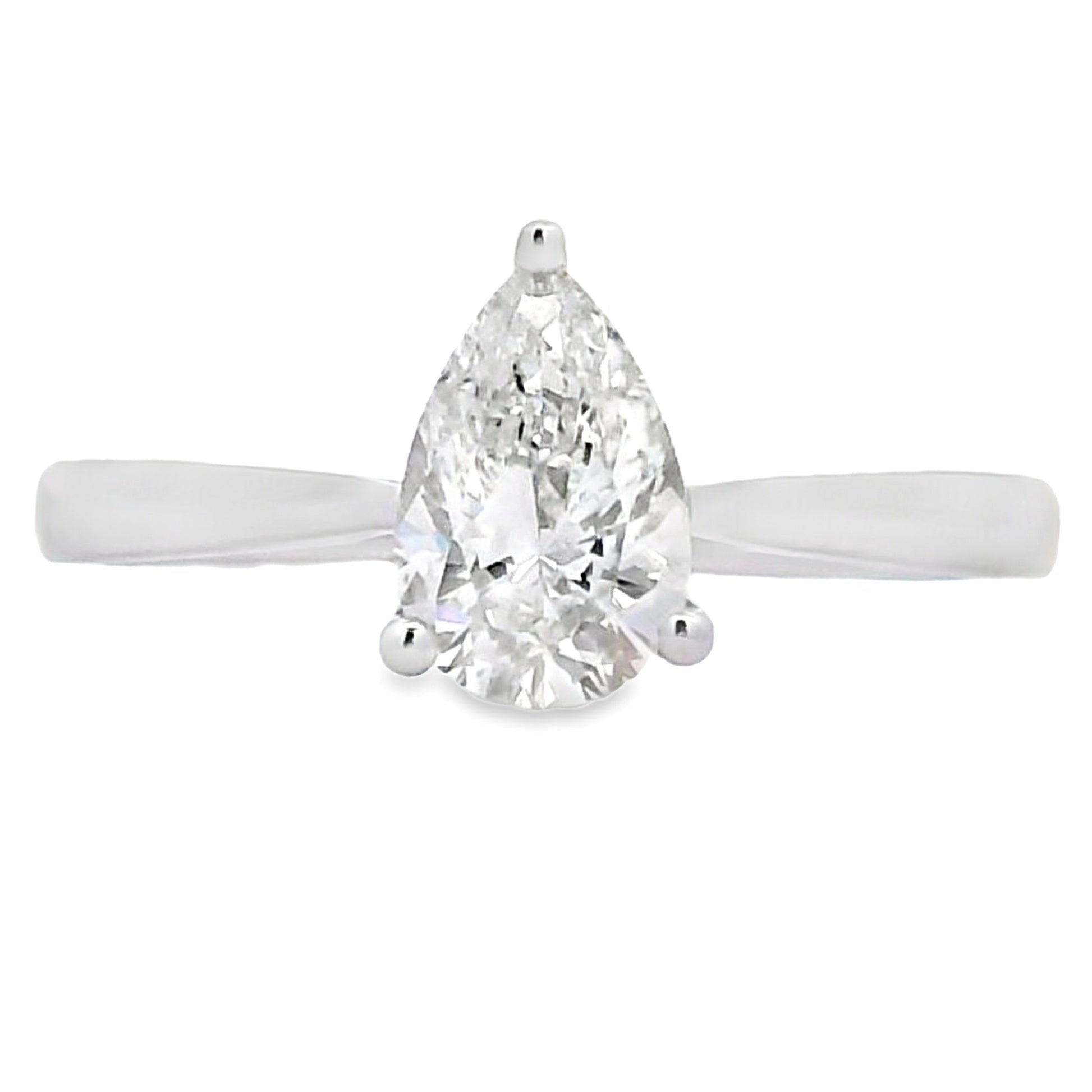 Natural 1.00ct Lab Grown Diamond  10KT White Gold Bids.com