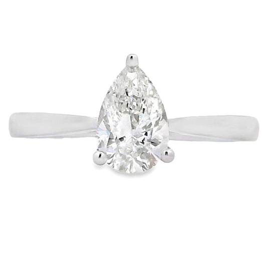 Natural 1.00ct Lab Grown Diamond  10KT White Gold Bids.com