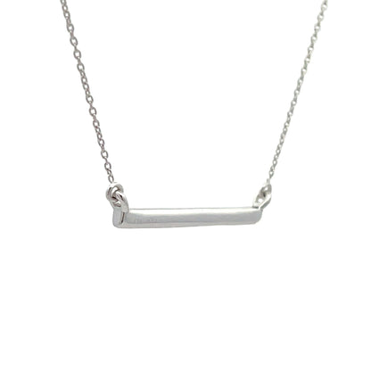 Natural .05ct Diamond Fashion Pendants 14KT White Gold Bids.com