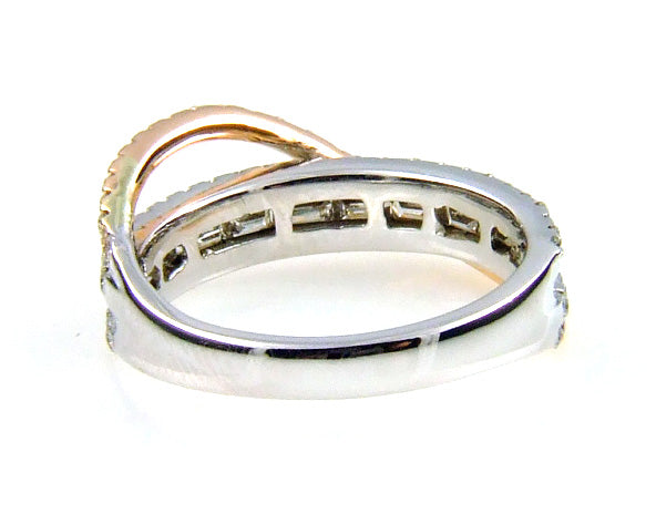 Natural 1.00ct Diamond Ring 14KT White Gold Bids.com