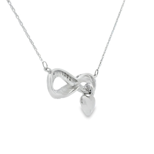 Natural .04ct Diamond Fashion Pendants Sterling Silver Bids.com