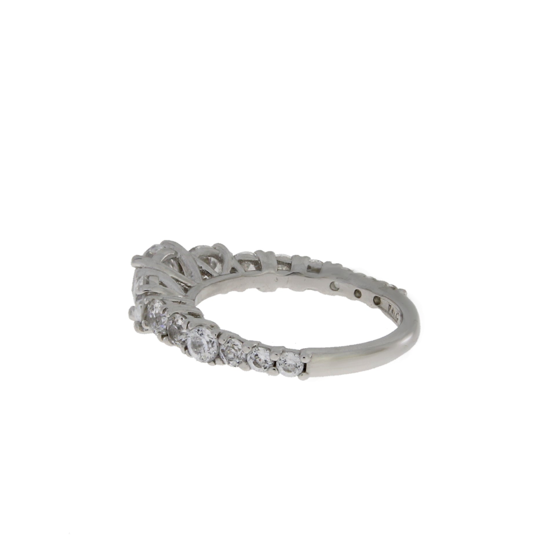 Natural Cubic Zirconium CZ SS Bridal Sterling Silver Bids.com