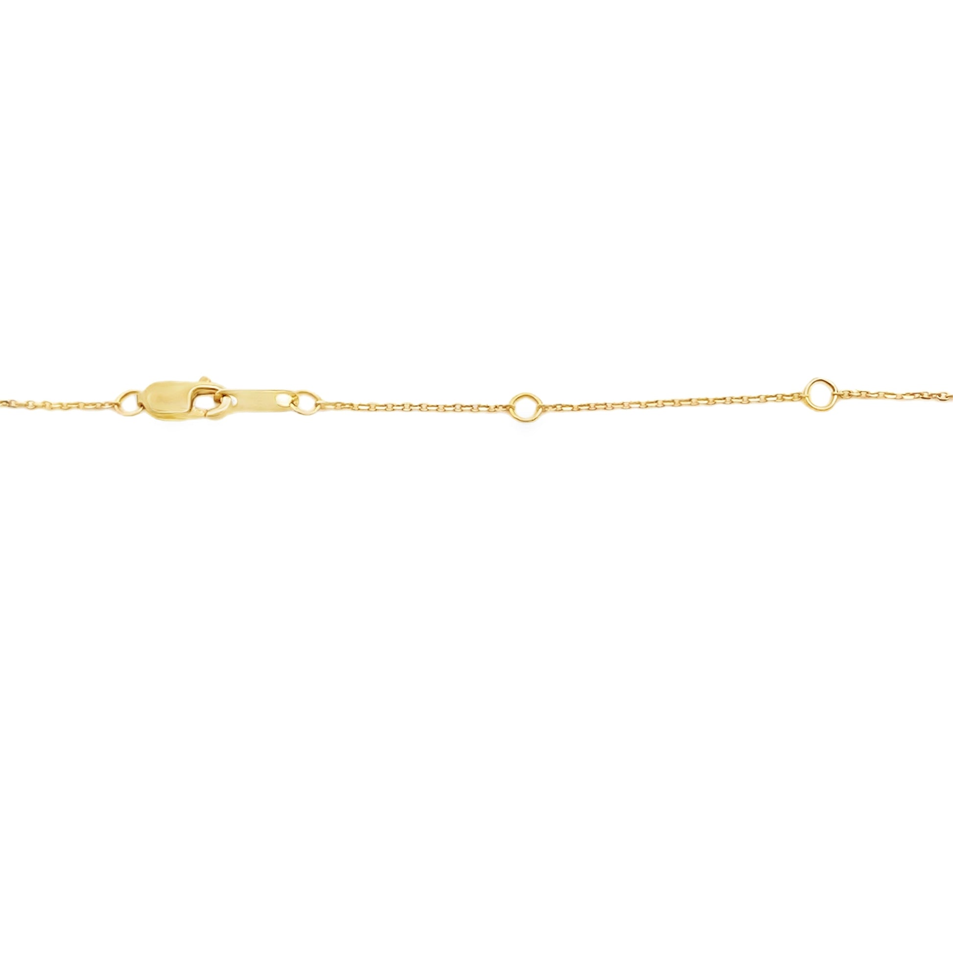 Natural .04ct Diamond Fashion Pendants 10KT Yellow Gold Bids.com