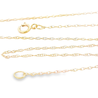 Womens chains 14KT Yellow Gold Bids.com