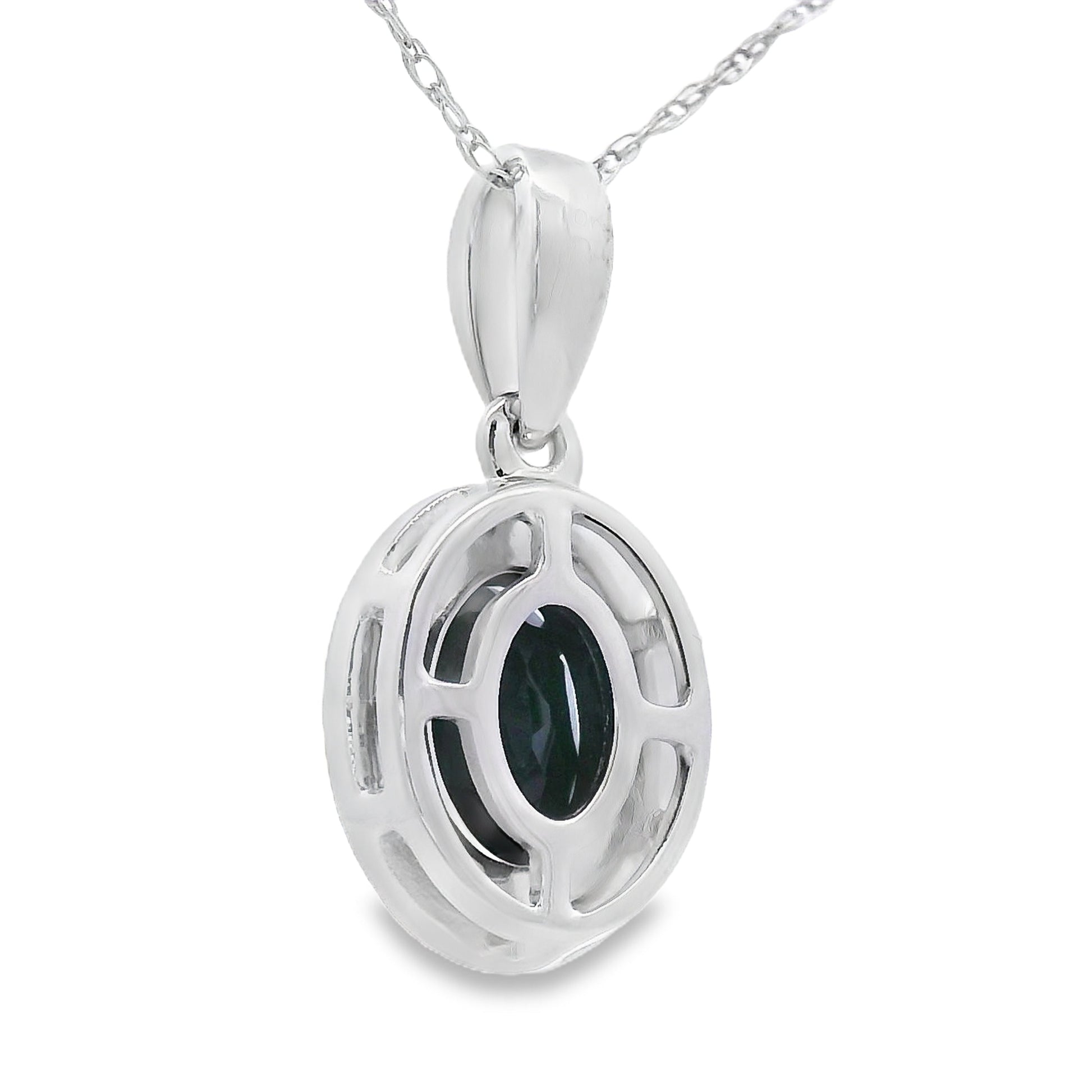 .53ct Onyx Diamond Fashion Pendants 10KT White Gold Bids.com