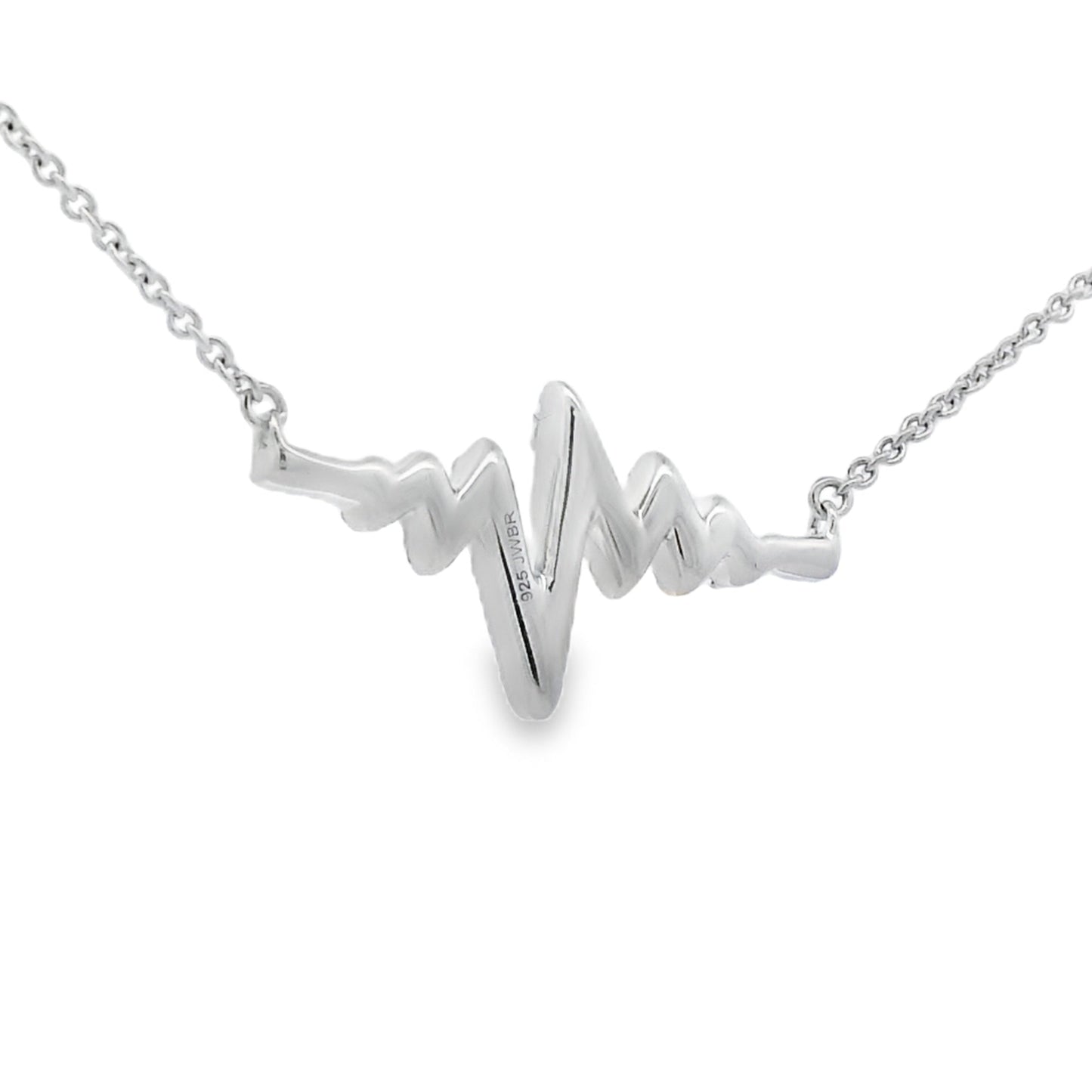 Genuine .17ct Diamond Fashion Pendants Sterling Silver Bids.com