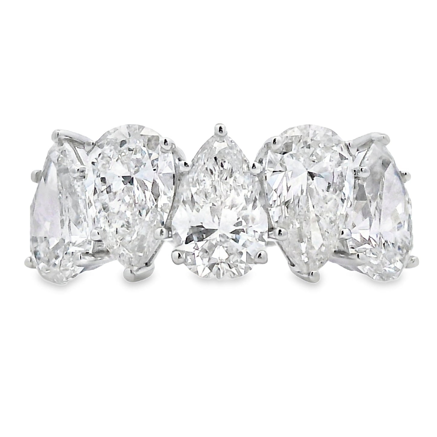 Lab Grown Diamond Wedding Band Ring 10KT White Gold Bids.com