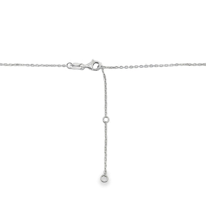 Genuine .50ct Lab Grown Diamond Pendant Sterling Silver Bids.com
