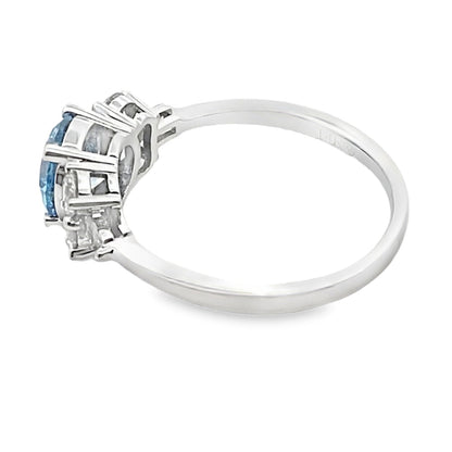 1.85ct Lab Grown Diamond Eng Only 14KT White Gold Bids.com