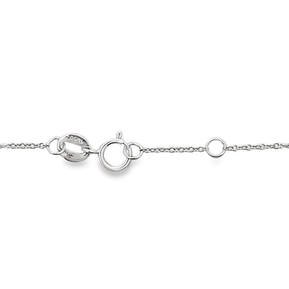 Natural .25ct Ruby Diamond Bracelet 14KT White Gold Bids.com