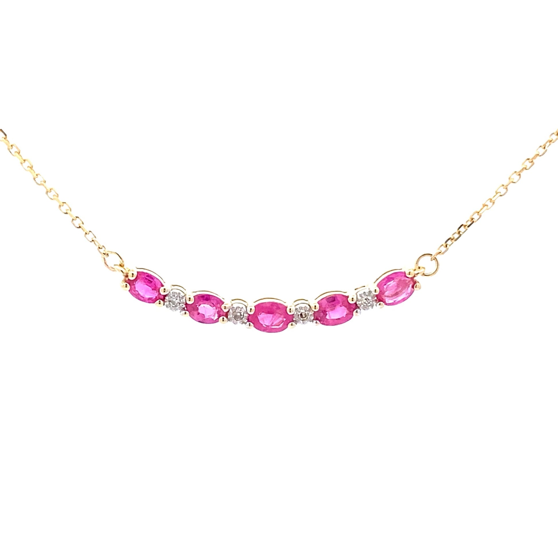 .73ct Ruby Diamond Fashion Pendants 10KT Yellow Gold Bids.com