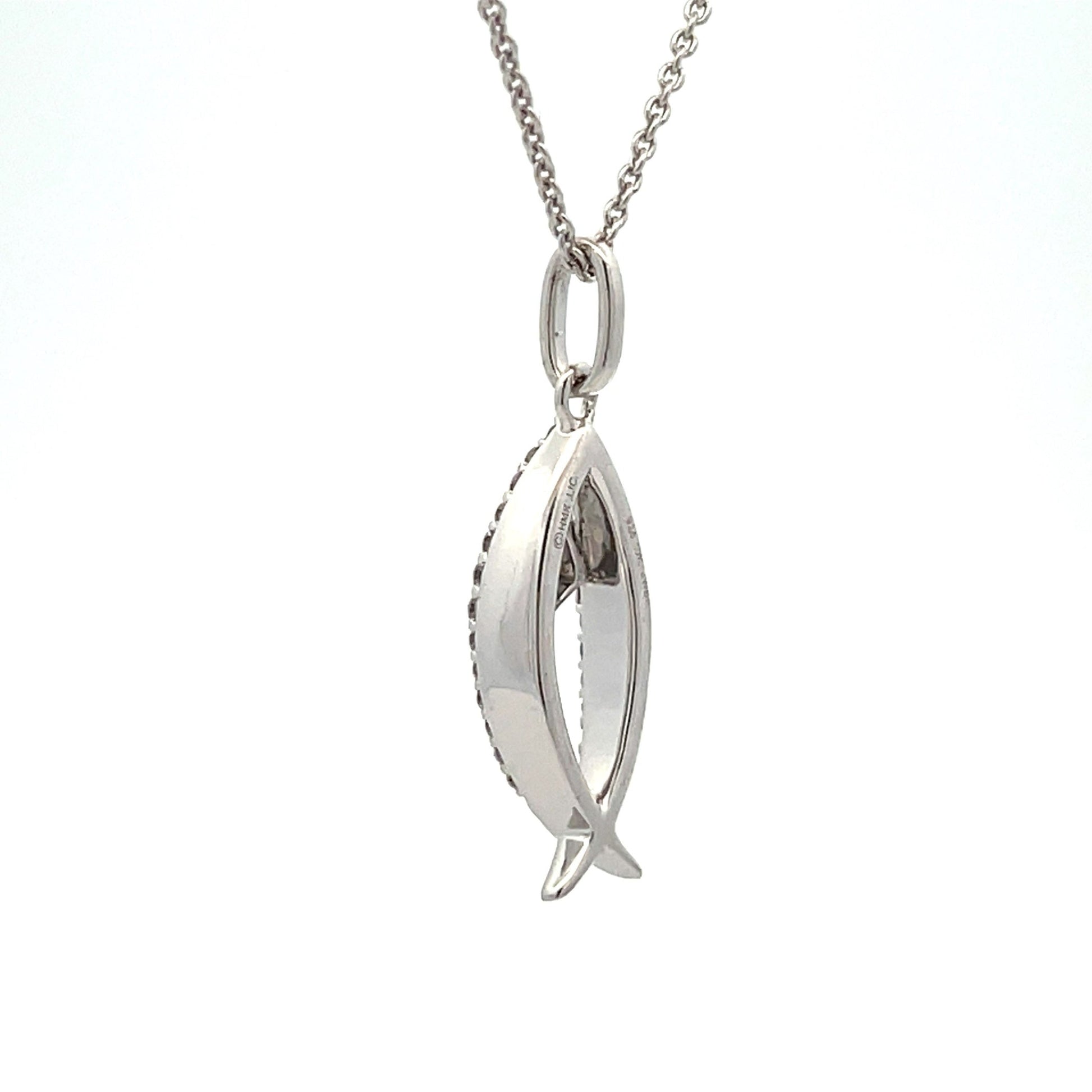 .17ct Cross Religious Pendant Sterling Silver 10KT Gold Bids.com