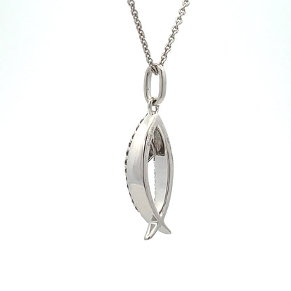 .17ct Cross Religious Pendant Sterling Silver 10KT Gold Bids.com