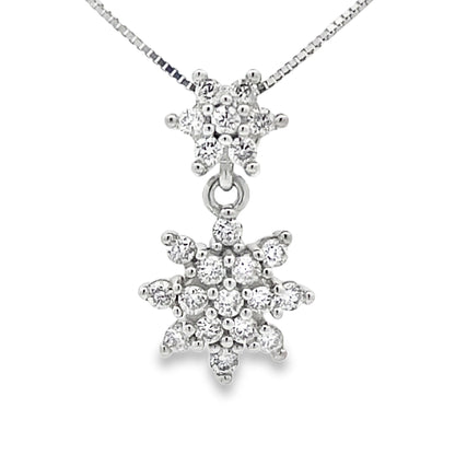 Lab Grown Diamond Fashion Pendants 10KT White Gold Bids.com