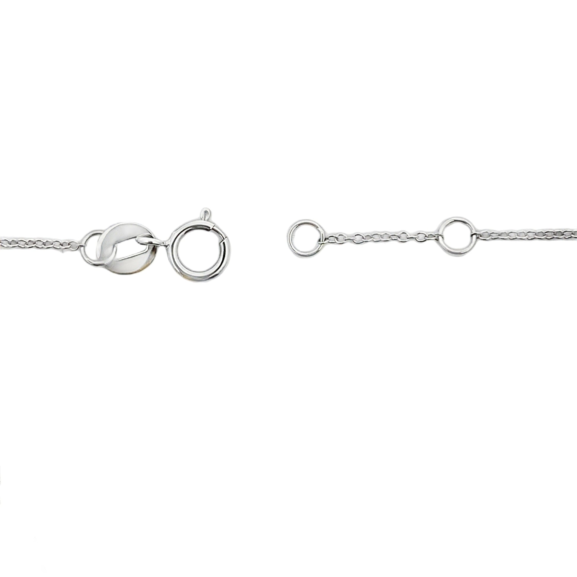 Natural .71ct Ruby Diamond Bracelet 14KT White Gold Bids.com