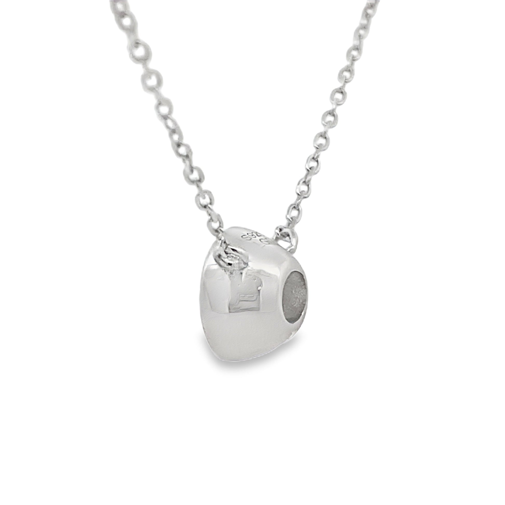 1.00ct Lab Grown Diamond Pendant Sterling Silver Bids.com
