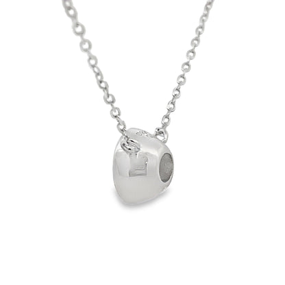 1.00ct Lab Grown Diamond Pendant Sterling Silver Bids.com