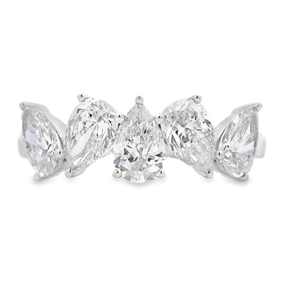 Lab Grown Diamond Wedding Band Ring 10KT White Gold Bids.com