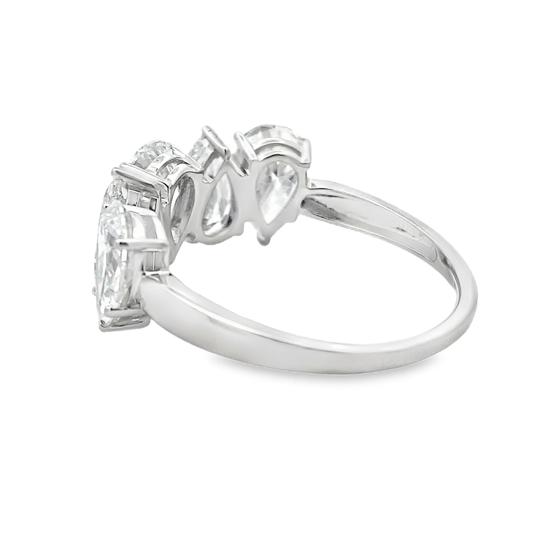 Lab Grown Diamond Wedding Band Ring 10KT White Gold Bids.com