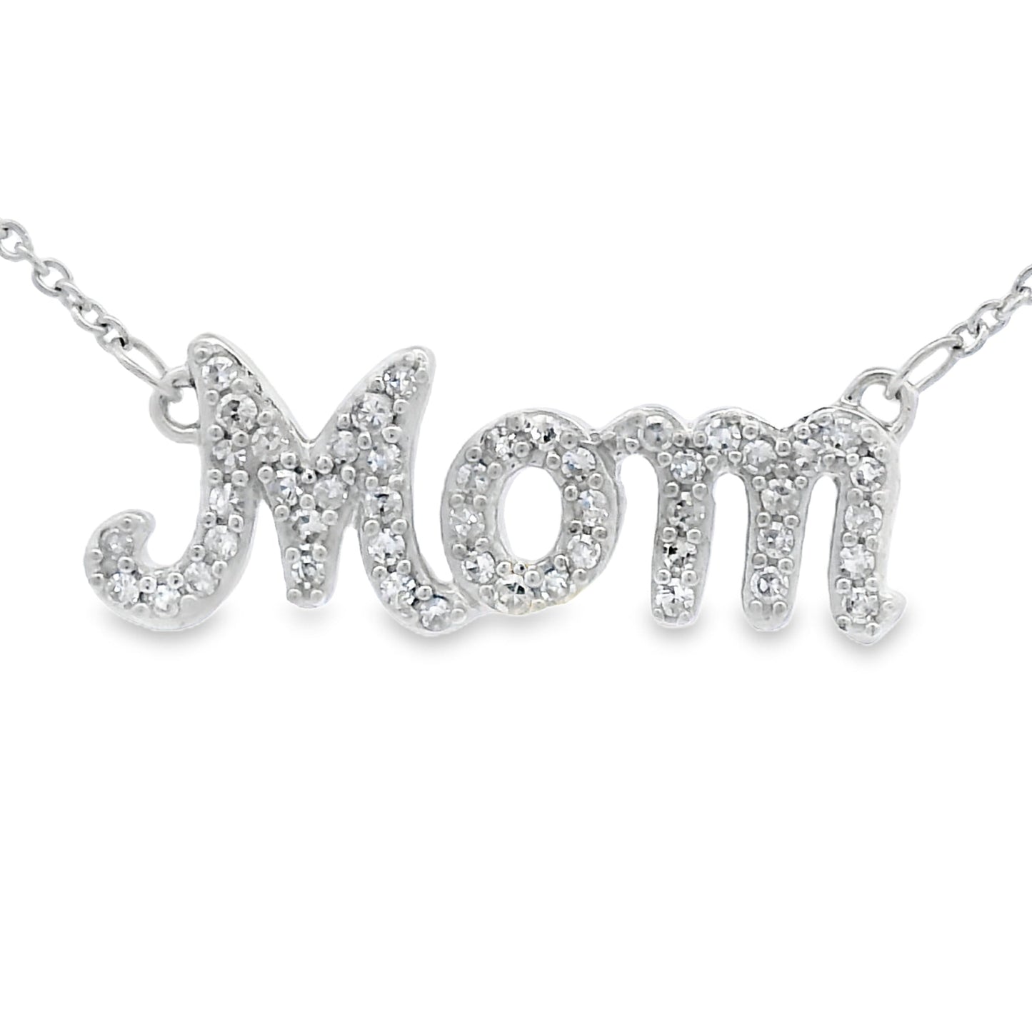 Genuine .25ct Diamond Fashion Pendants Sterling Silver Bids.com