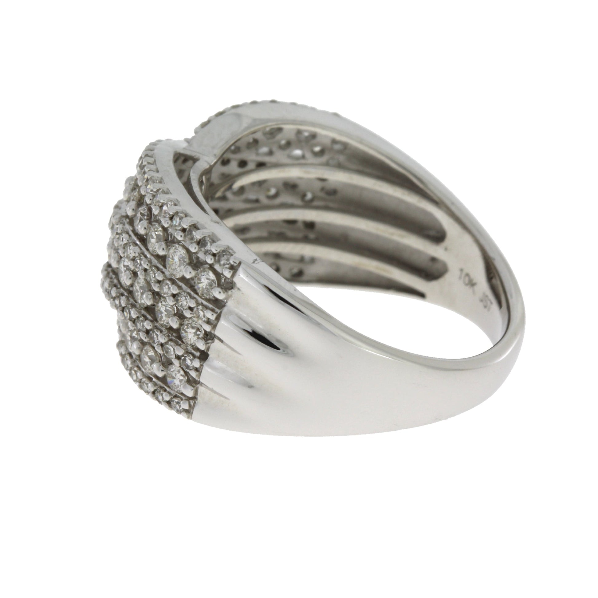 Genuine 1.00ct Diamond Ring 10KT White Gold Bids.com