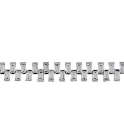 Natural Cubic Zirconium Tennis Bracelet Sterling Silver Bids.com