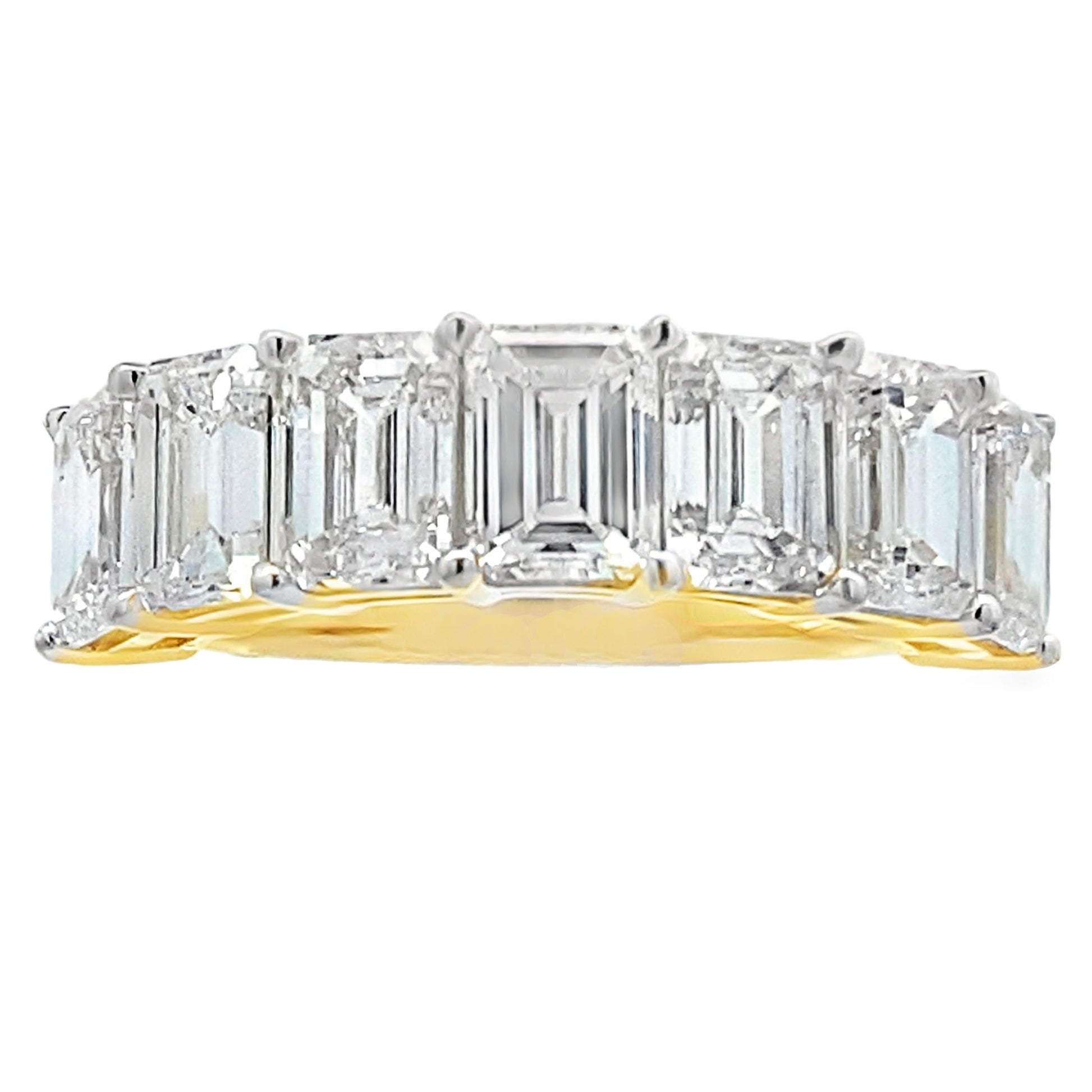Lab Grown Diamond Fashion band rings 14KT Yellow Gold Bids.com
