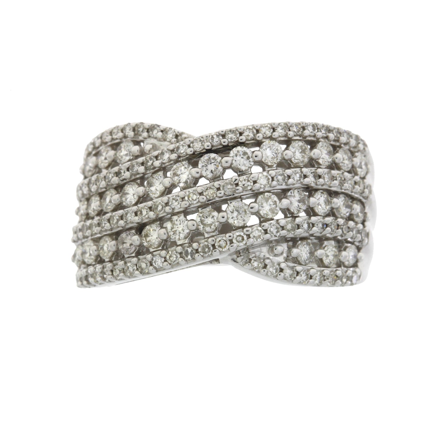 Genuine 1.00ct Diamond Ring 10KT White Gold Bids.com