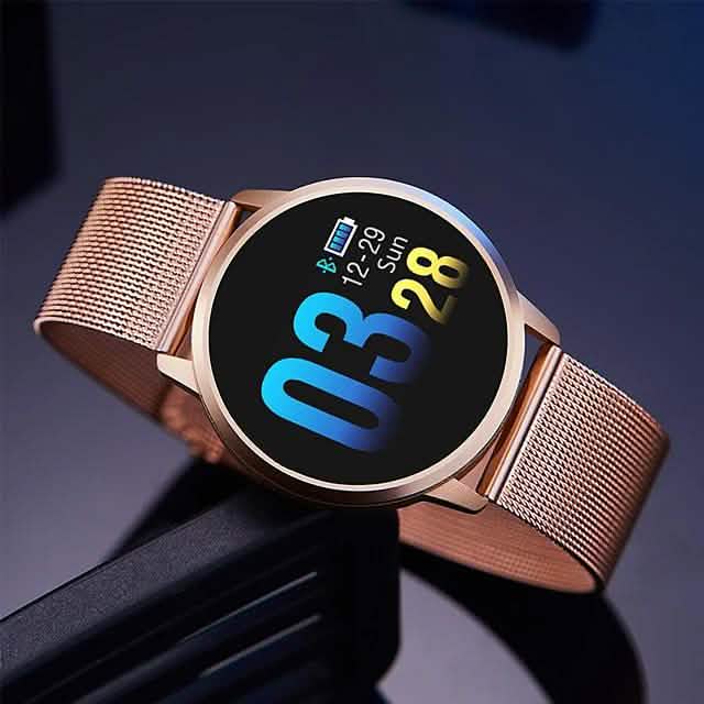 IMOSI Q8 Smartwatch Stainless Steel BT Fitness Tracker DailySale