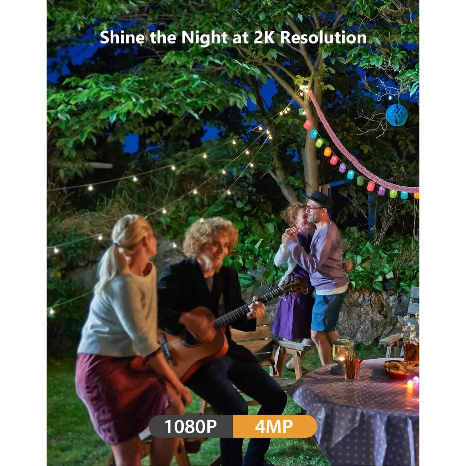 Imou Security Camera Outdoor with Floodlight and Sound Alarm  (Refurbished) DailySale