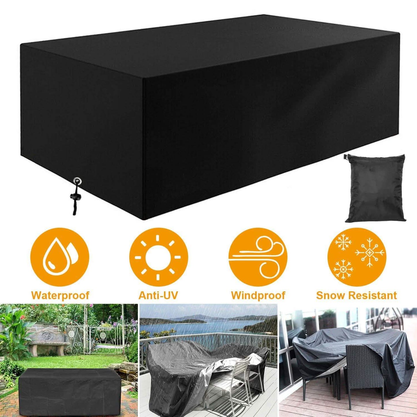 iMounTEK 210D Waterproof Outdoor Furniture Cover DailySale