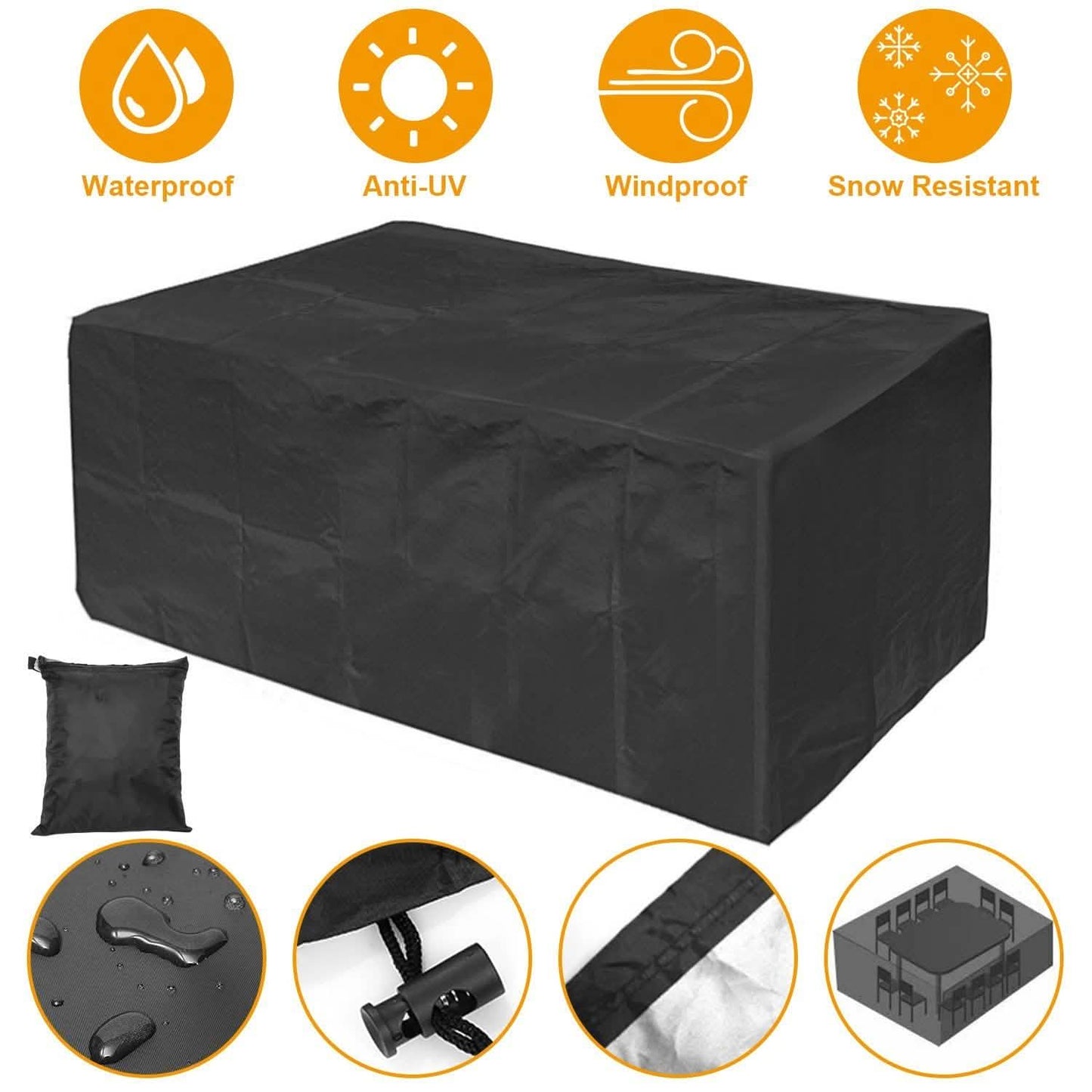 iMounTEK 210D Waterproof Outdoor Furniture Cover DailySale