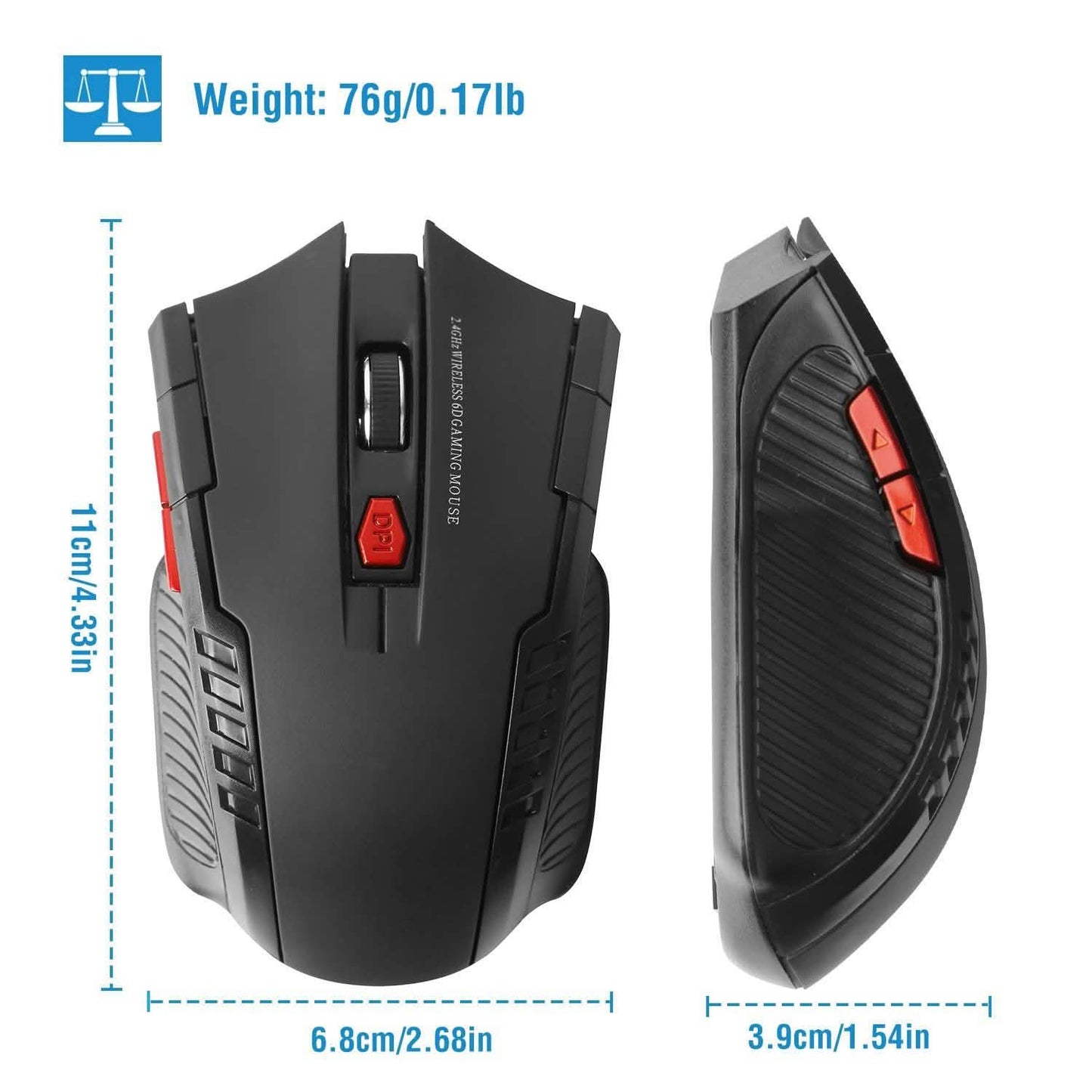 iMountek 2.4G Wireless Gaming Mouse DailySale