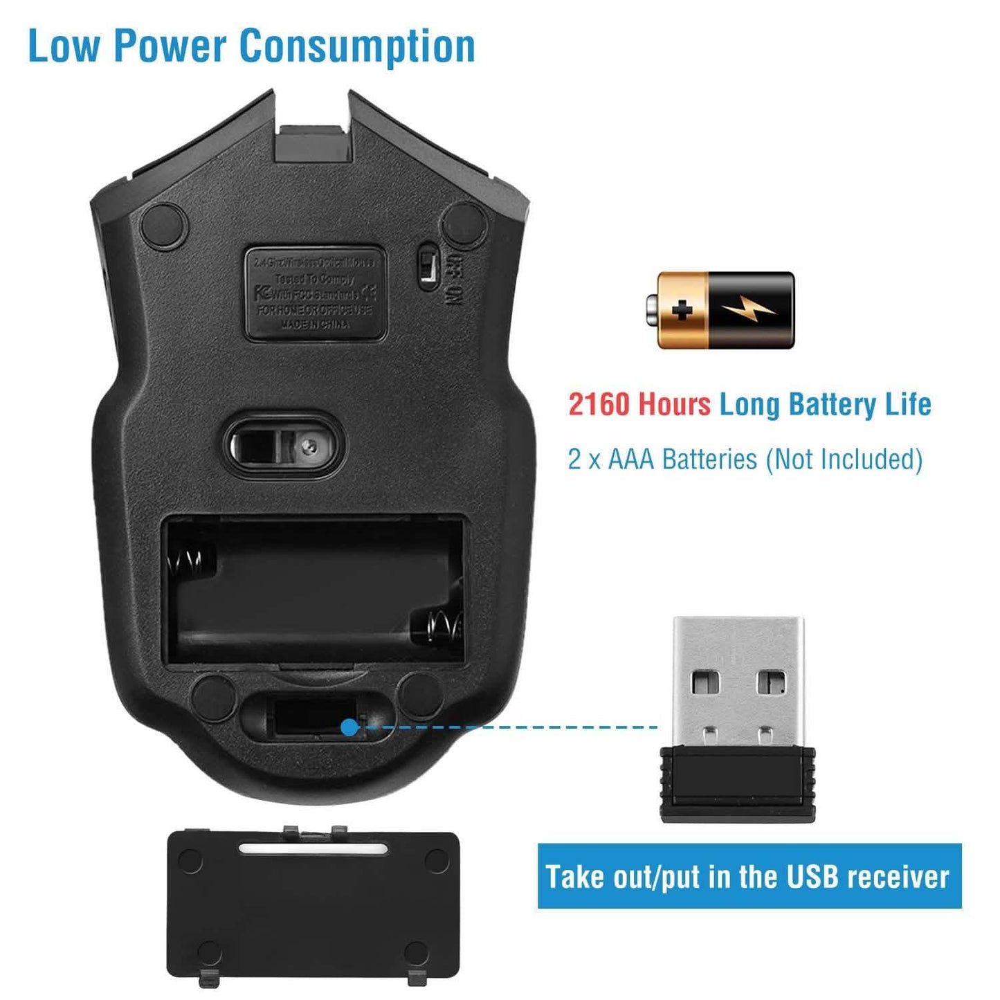 iMountek 2.4G Wireless Gaming Mouse DailySale