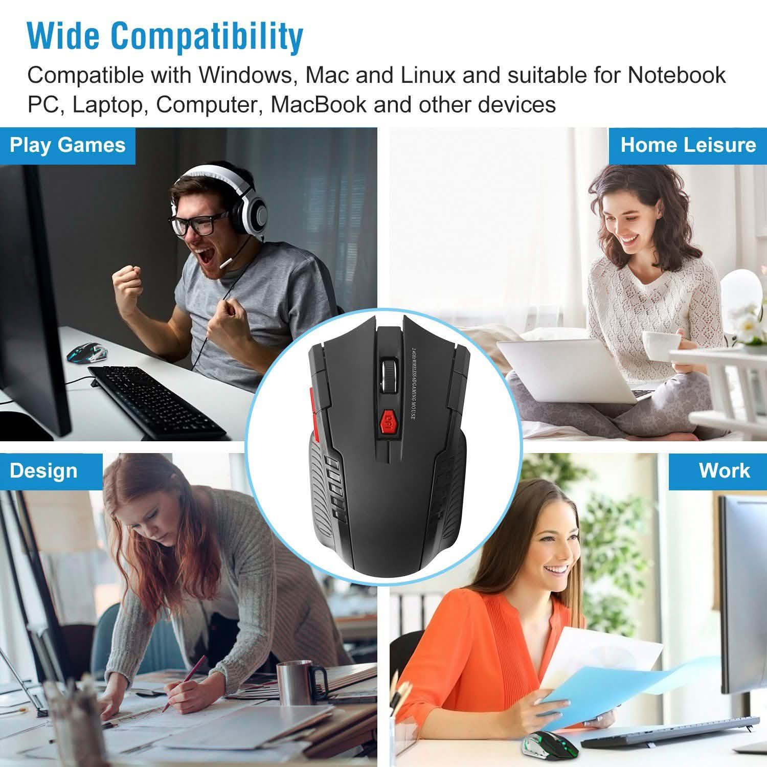 iMountek 2.4G Wireless Gaming Mouse DailySale