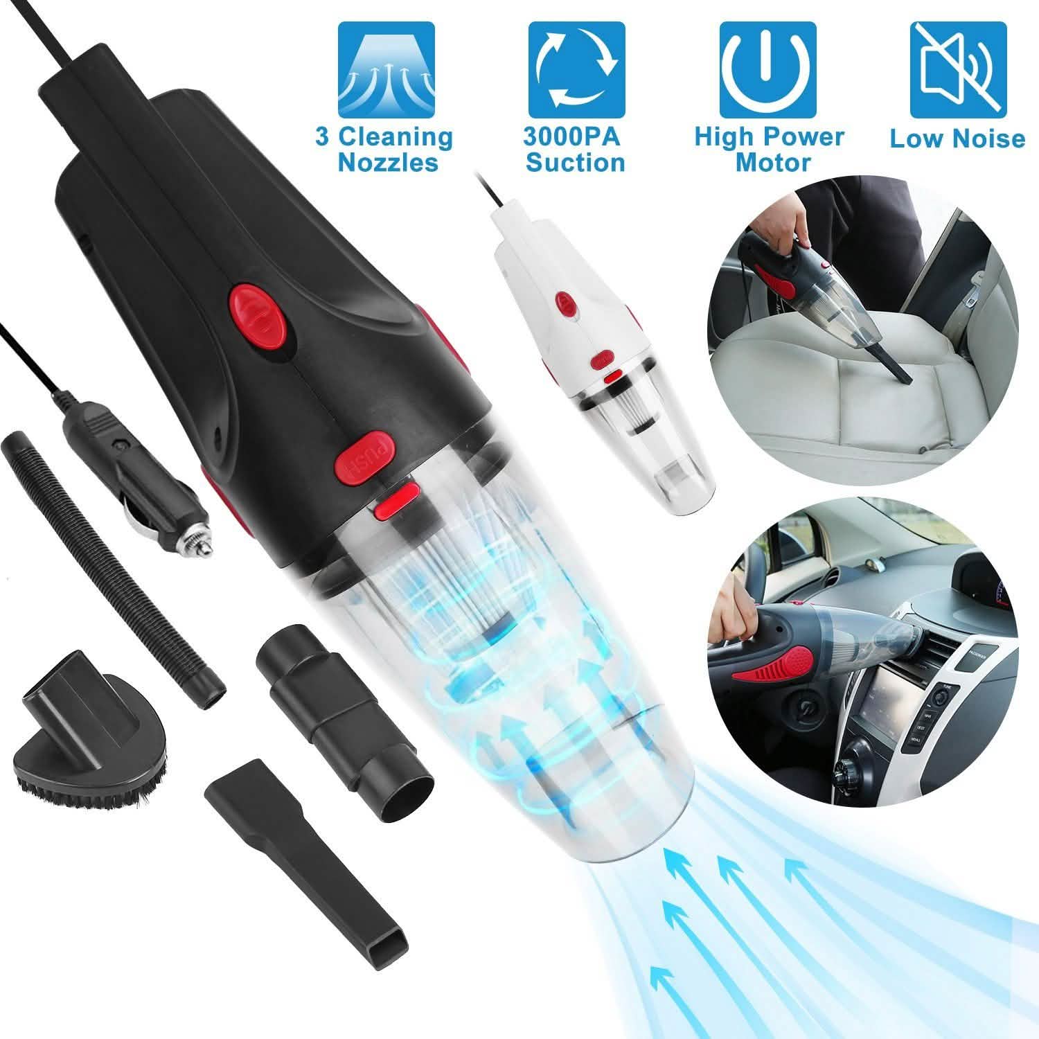 iMounTEK Car Handheld Vacuum Cleaner DailySale