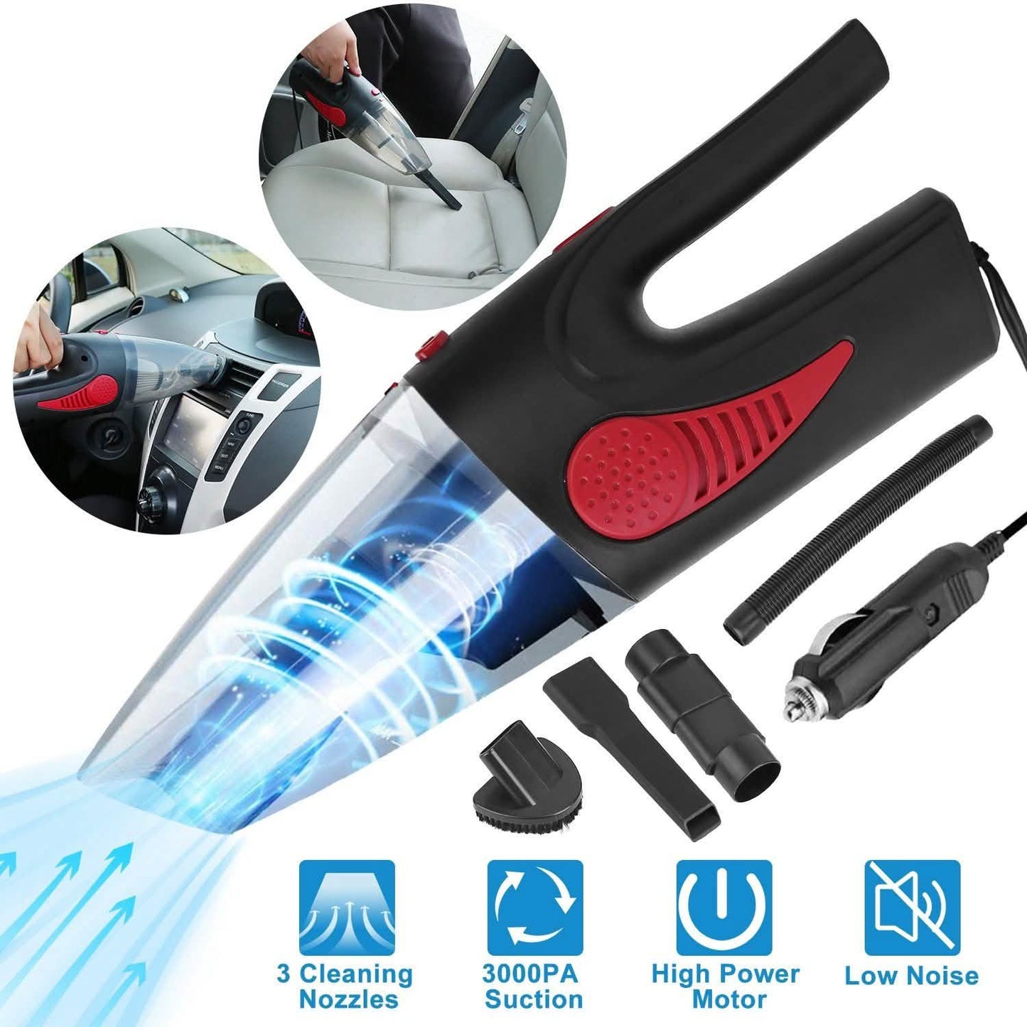 iMounTEK Car Handheld Vacuum Cleaner DailySale
