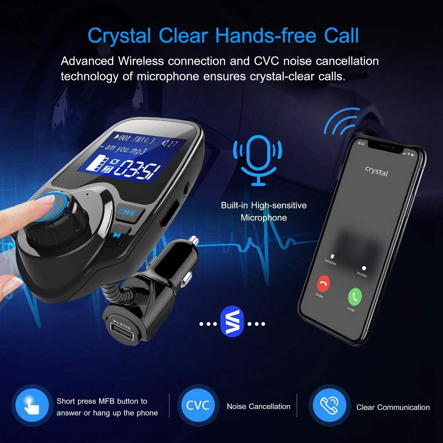 iMounTek Car Wireless FM Transmitter DailySale