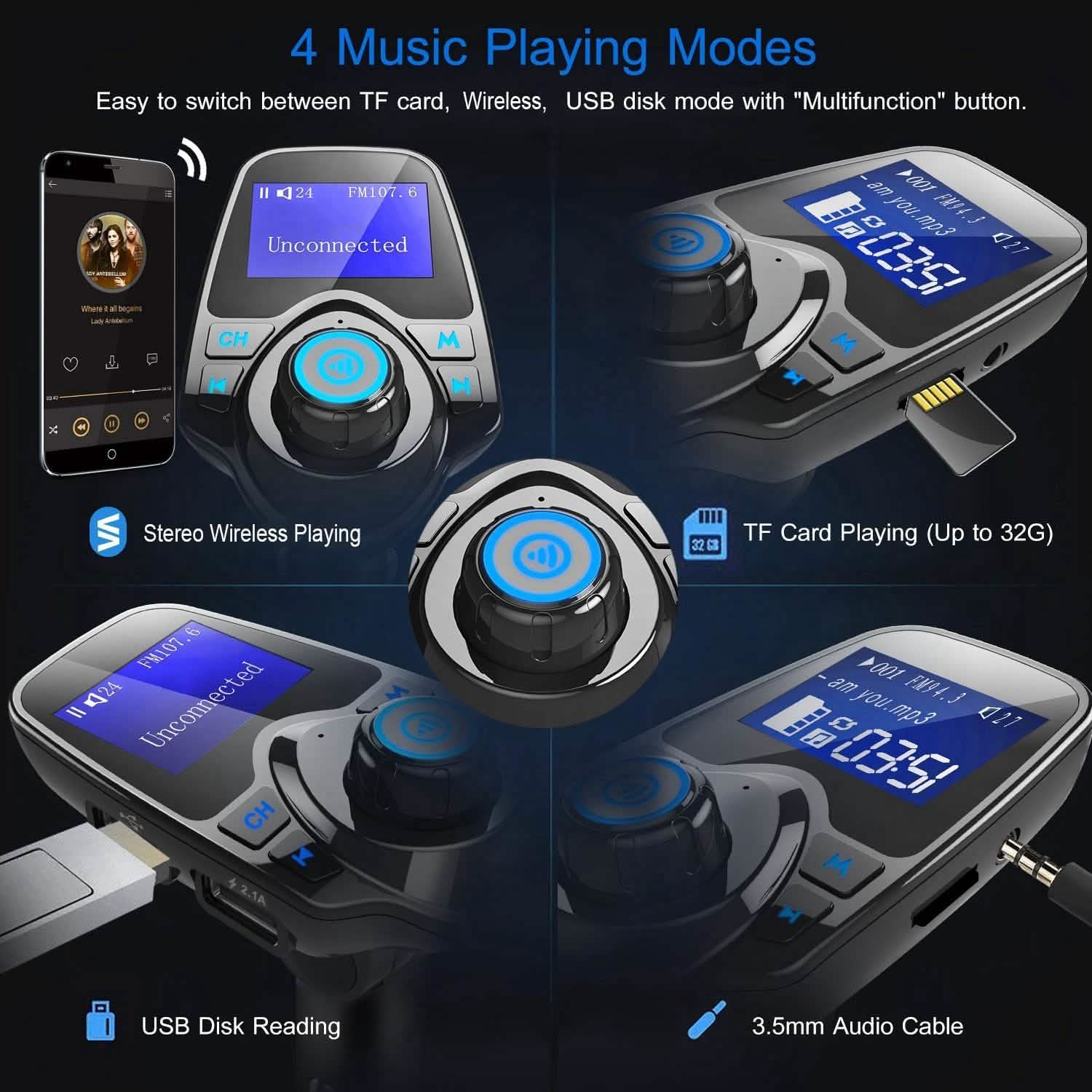 iMounTek Car Wireless FM Transmitter DailySale